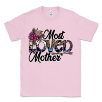 Bubblegum Pink most loved mother Classic Tee - SublimationCraftShop