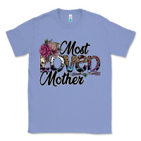 Colony Blue most loved mother Classic Tee - SublimationCraftShop