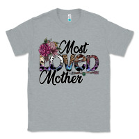 Heather Grey most loved mother Classic Tee - SublimationCraftShop
