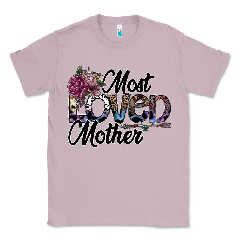 Most Loved Mother Classic Tee by SublimationCraftShop | Teevron