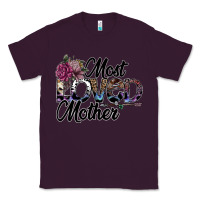 Plum most loved mother Classic Tee - SublimationCraftShop