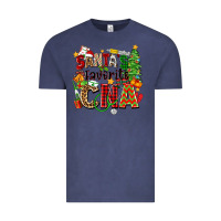 Vintage Denim santa's favorite cna Vintage Tee - Zillion Design Studio