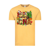 Vintage Mustard santa's favorite cna Vintage Tee - Zillion Design Studio
