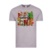 Santa's Favorite Cna Vintage Tee | Teevron