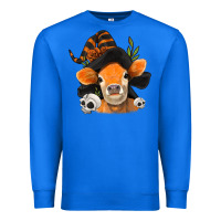 True Royal halloween witch cow Premium Sweatshirt - Jasminsmagicworld