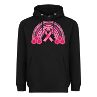 Black breast cancer rainbow Heavyweight Hoodie - AdoDesignShop
