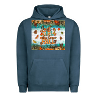Pigment Midnight Navy Just A Girl Who Loves Fall Tumbler Urban Hoodie - BundleAndBundleShop