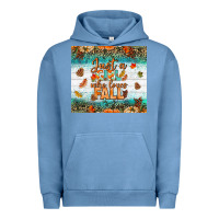 Pigment Pebble Blue Just A Girl Who Loves Fall Tumbler Urban Hoodie - BundleAndBundleShop