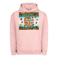 Pigment Salmon Just A Girl Who Loves Fall Tumbler Urban Hoodie - BundleAndBundleShop