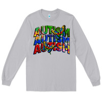 Moon Dust autism autism autism Long Sleeve Tee - Zillion Design Studio