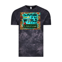 Cloud Black the future of the world is in my classroom mousepad Vintage Tee - BarkalooDesign