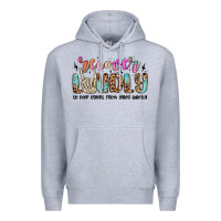 Heather Grey recover loudly to keep others from dying quietly m Premium Hoodie - MaliasSmallBusiness