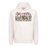 Pale Pink recover loudly to keep others from dying quietly m Premium Hoodie - MaliasSmallBusiness
