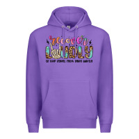 Purple recover loudly to keep others from dying quietly m Premium Hoodie - MaliasSmallBusiness