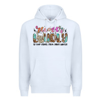 White recover loudly to keep others from dying quietly m Premium Hoodie - MaliasSmallBusiness