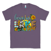 Lavender living on lake time Classic Tee - HRA Design Shop