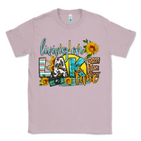 Lilac living on lake time Classic Tee - HRA Design Shop