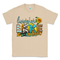 Mushroom living on lake time Classic Tee - HRA Design Shop