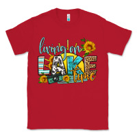 Red living on lake time Classic Tee - HRA Design Shop