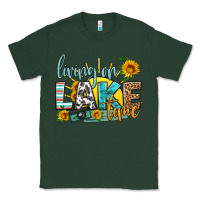 Sports Green living on lake time Classic Tee - HRA Design Shop