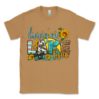 Toasted Coconut living on lake time Classic Tee - HRA Design Shop