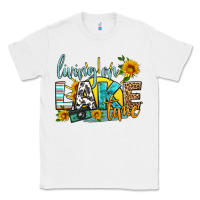 White living on lake time Classic Tee - HRA Design Shop