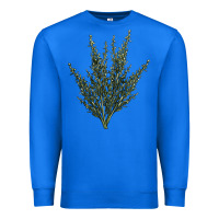 True Royal Botanical Sagebrush Illustrations Premium Sweatshirt - LillyAllenDesigns