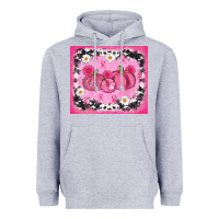 Heather Grey breast cancer pumpkins Heavyweight Hoodie - AdoDesignShop