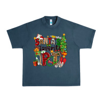 Midnight Navy santa's favorite pt Urban Heavy Tee - Zillion Design Studio