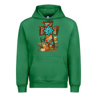 Emerald fall cross Urban Hoodie - BundleAndBundleShop