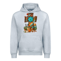 Heather Grey fall cross Urban Hoodie - BundleAndBundleShop