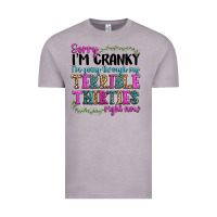 Vintage Zinc sorry im cranky im going through my terrible thirties right now Vintage Tee - texasbilliewilder