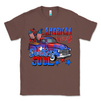 Chestnut American heart southern soul truck 4th of july Classic Tee - CowGirlArtShop