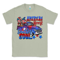 Matcha American heart southern soul truck 4th of july Classic Tee - CowGirlArtShop