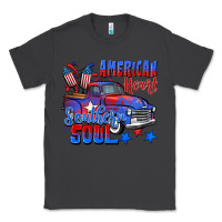 Smoke American heart southern soul truck 4th of july Classic Tee - CowGirlArtShop