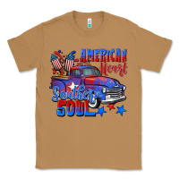 Toasted Coconut American heart southern soul truck 4th of july Classic Tee - CowGirlArtShop