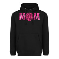 Breast Cancer Mom Sunflower Heavyweight Hoodie | Teevron