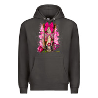 Valentines Day Horse With Sunglasses Premium Hoodie | Teevron