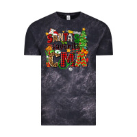 Cloud Black santa's favorite cma Vintage Tee - Zillion Design Studio