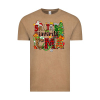 Vintage Coffee santa's favorite cma Vintage Tee - Zillion Design Studio