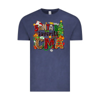 Vintage Denim santa's favorite cma Vintage Tee - Zillion Design Studio