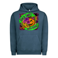 Pigment Midnight Navy sorta sweet spooky Urban Hoodie - BundleAndBundleShop