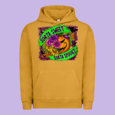 Sorta Sweet Spooky Urban Hoodie Designed By Bundleandbundleshop
