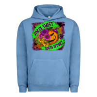Pigment Pebble Blue sorta sweet spooky Urban Hoodie - BundleAndBundleShop