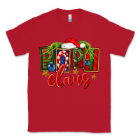 Red Christmas popi claus Classic Tee - FaDigitalArtStudio