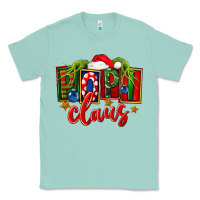 Seafoam Christmas popi claus Classic Tee - FaDigitalArtStudio