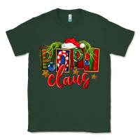 Sports Green Christmas popi claus Classic Tee - FaDigitalArtStudio