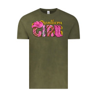 Vintage Olive southern girl western Vintage Tee - texasbilliewilder