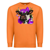 Carrot halloween roses cow Premium Sweatshirt - Jasminsmagicworld