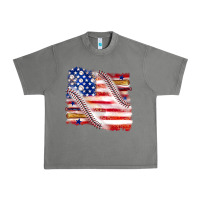 Tornado baseball american flag Urban Heavy Tee - texasbilliewilder